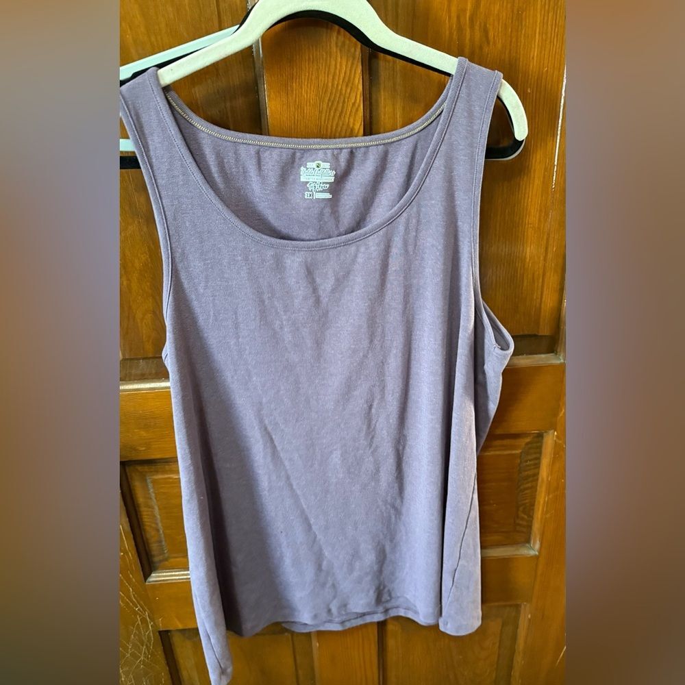 Noble Outfitters Tug Free Tank Top Women’s 3X Plus Size Sleeveless Activewear